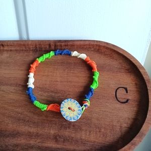 Brand new, handmade Brazilian waxed string anklet for summer!